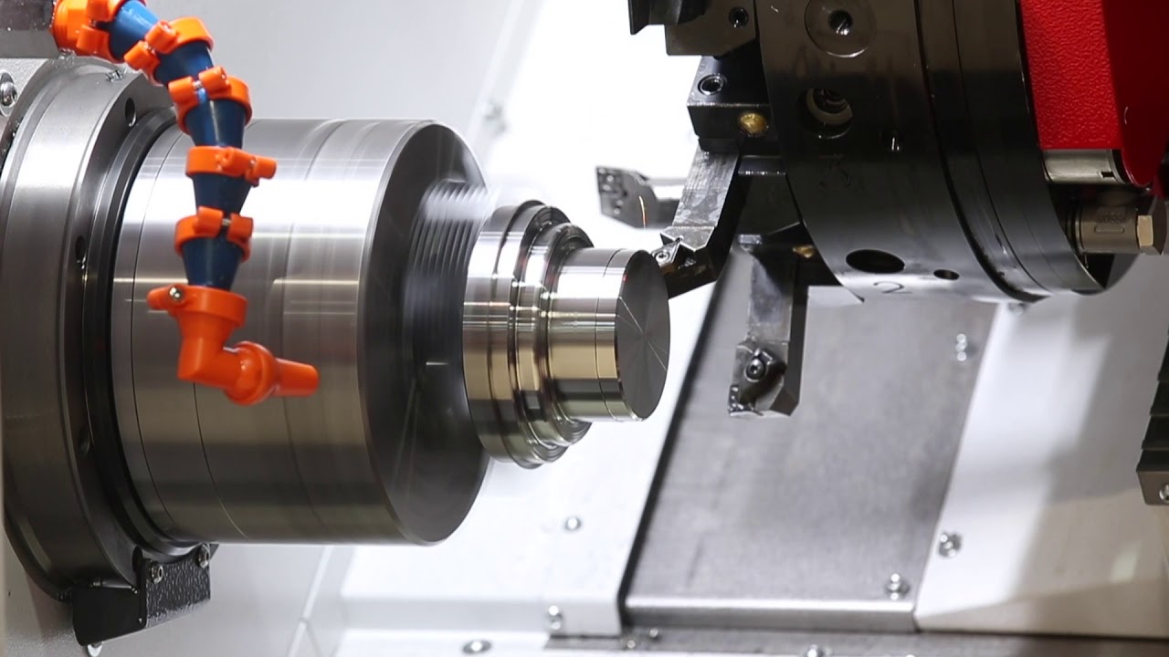 CNC-Drehmaschinen mit Fräsantrieb S 45 und S 65, CNC-lathes with milling drive