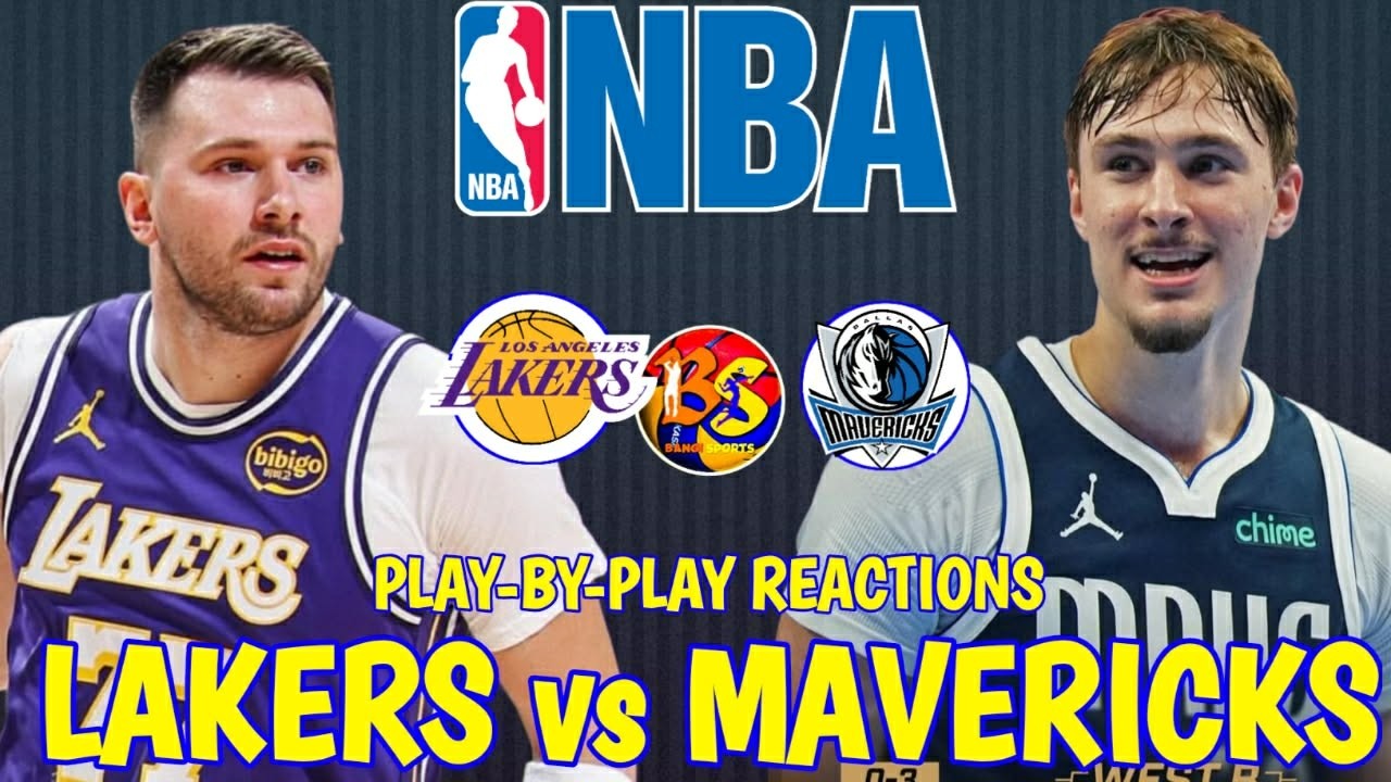 LA LAKERS vs DALLAS I SEASON 2025-26 I PLAY-BY-PLAY REACTIONS & PLAYERS STATISTICS