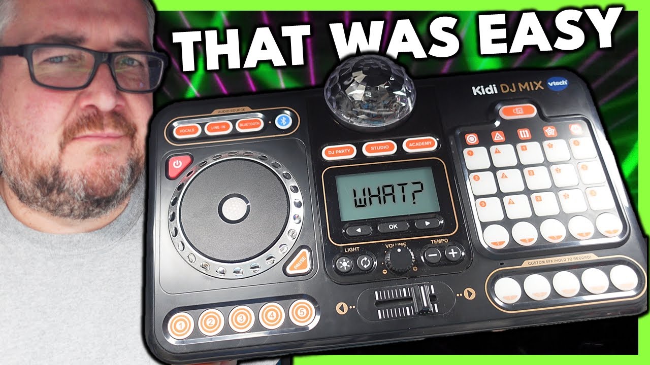 Неисправный микшер VTech DJ Kidi с eBay | Можно ли его починить?