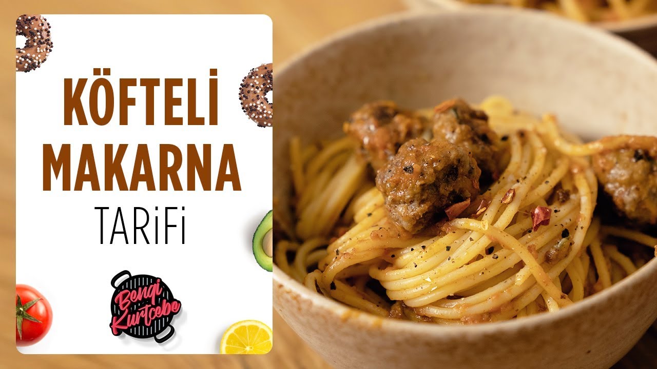 Köfteli Makarna Tarifi | Amerikan Filmlerindeki Meşhur Spagetti
