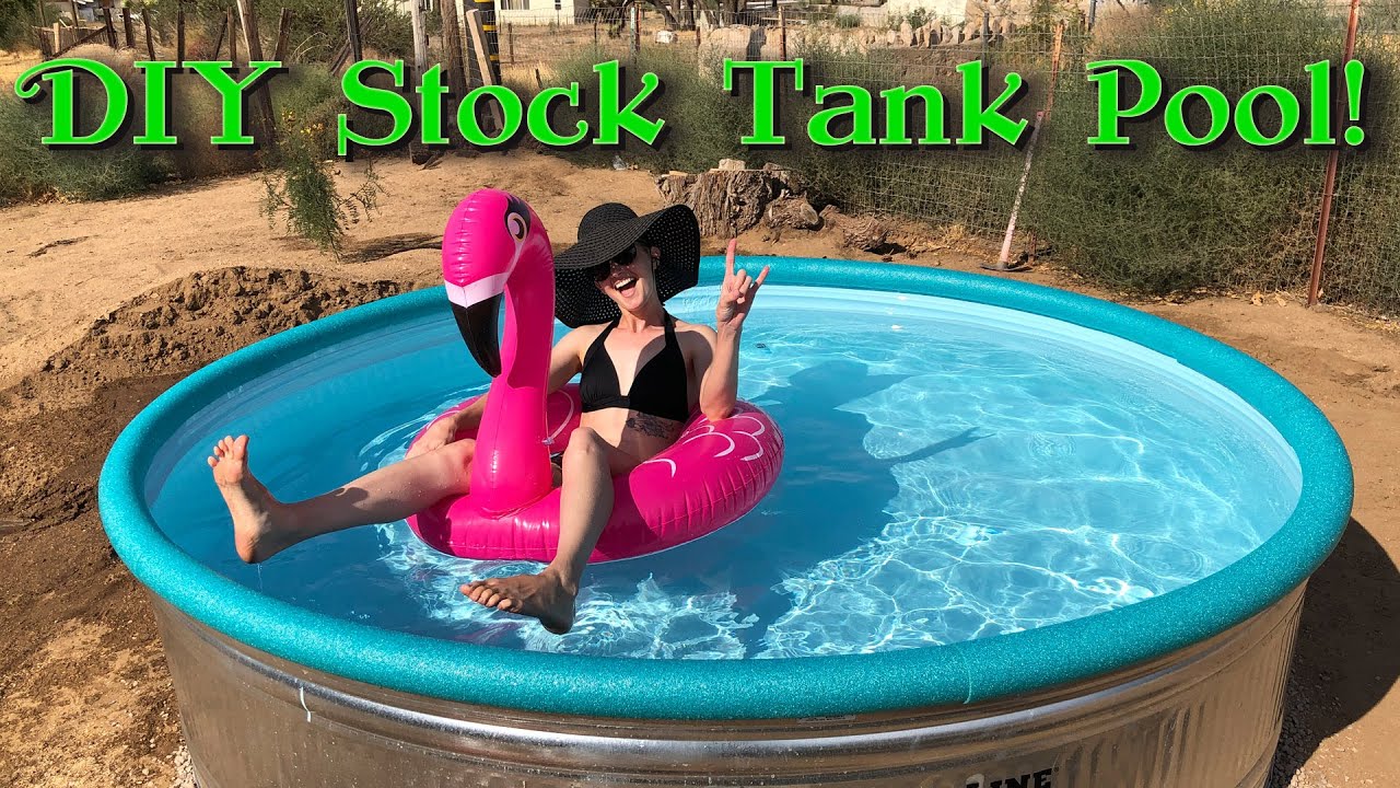 DIY Stock Tank Pool Pt1