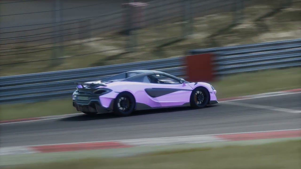 Assetto Corsa Mclaren 600lt drive at Brands Hatch
