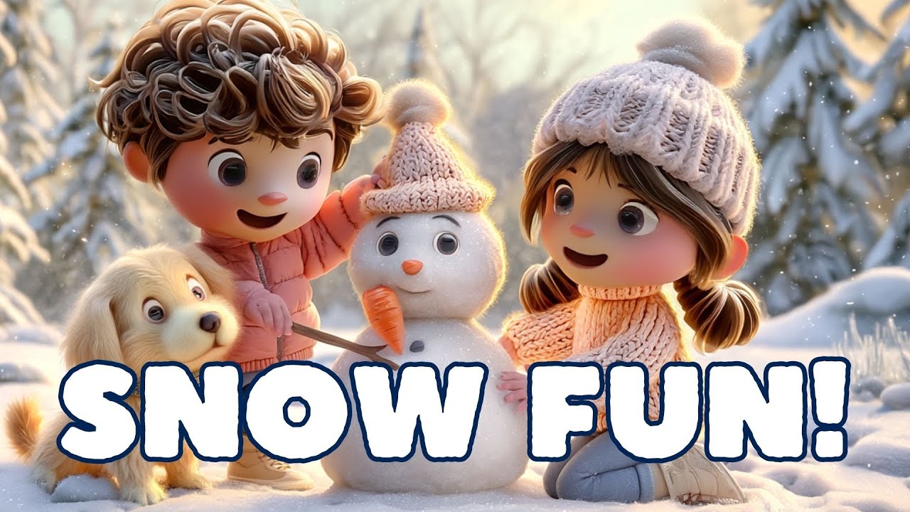 Snow Day Fun! ❄️ Winter Song for Kids, Toddlers