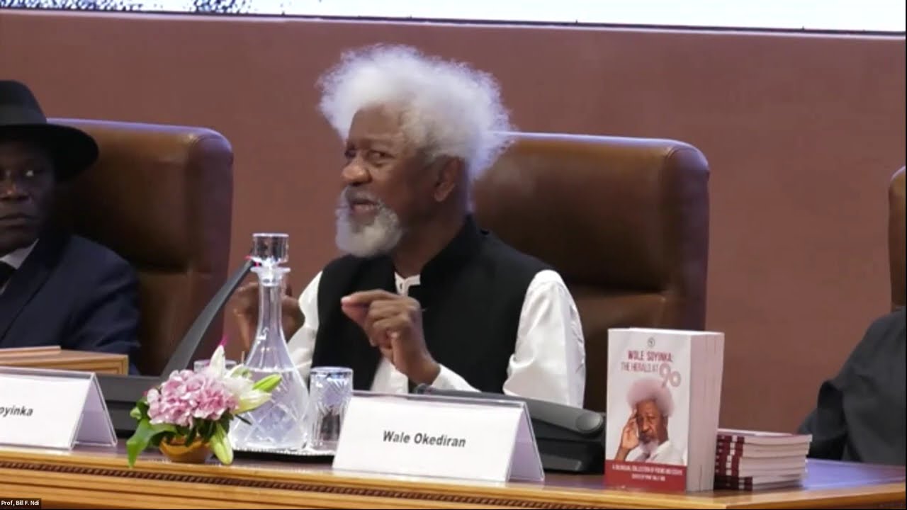 Wole Soyinka on His 90th Birthday celebration