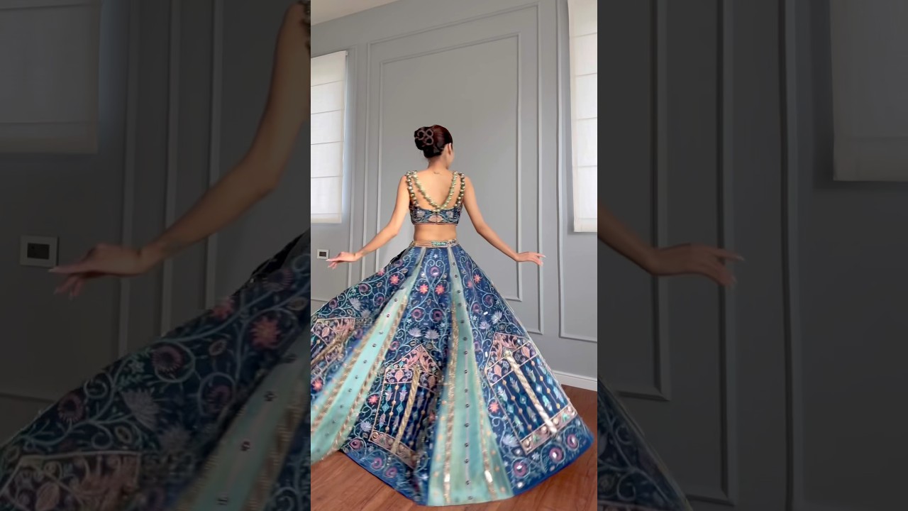 A lehenga straight out of a fairytale 🪽 #lehengacholi #festivewear #weddingoutfitinspo