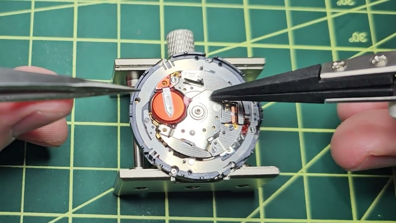 Seiko Coutura Perpetual Capacitor Battery Replacement