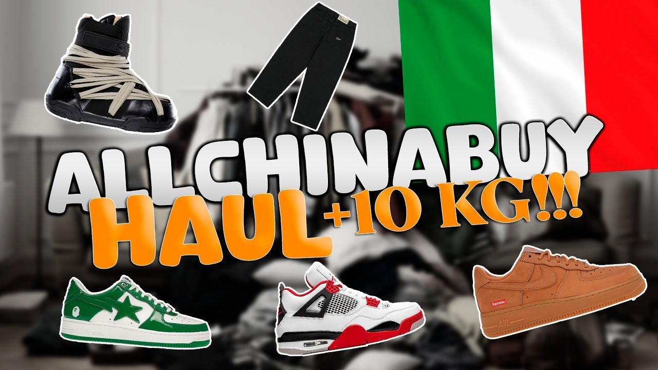 +10KG ALLCHINABUY HAUL REVIEW | MANY PRODUCTS YOU'LL BE INTERESTED (ITALIANO) 🔥🐉🇮🇹