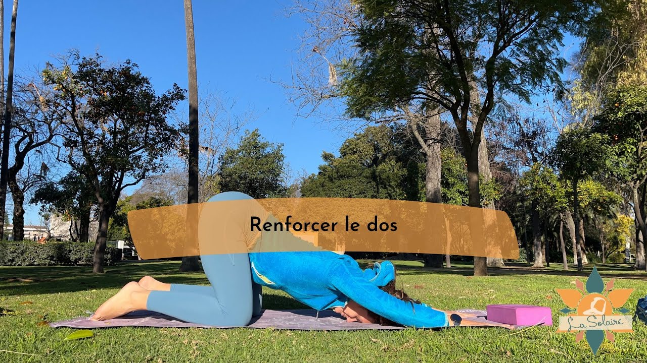 Routine Yoga dynamique express - Renforcer le dos - 14 min | Tous niveaux 🙂