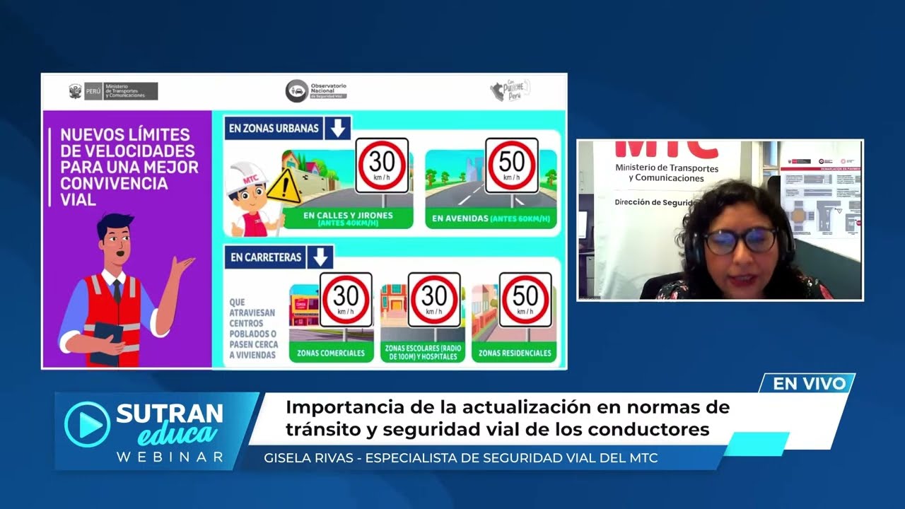 🔴 #Envivo: Importancia de la actualización en normas de tránsito y seguridad vial de los conductores