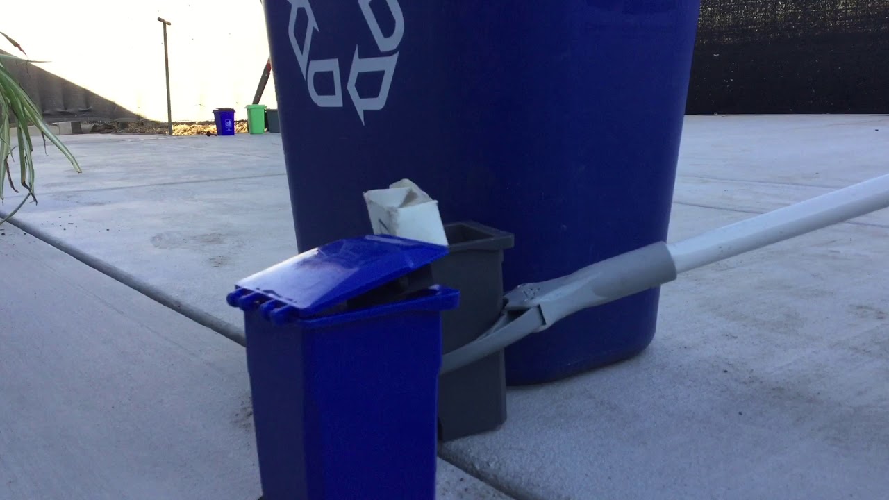 Trash Day With Mini Bins.