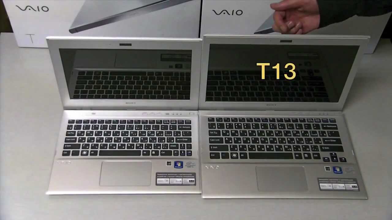 Видео обзор ноутбуков Sony VAIO SVT (T11/T13)