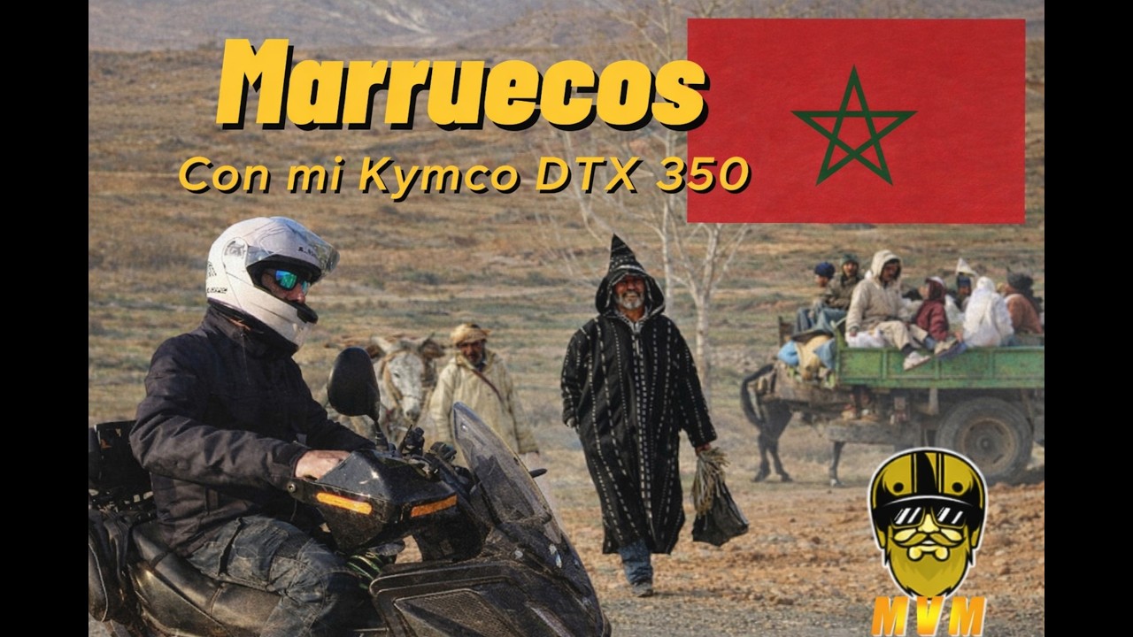 Marruecos con mi Kymco DTX 350