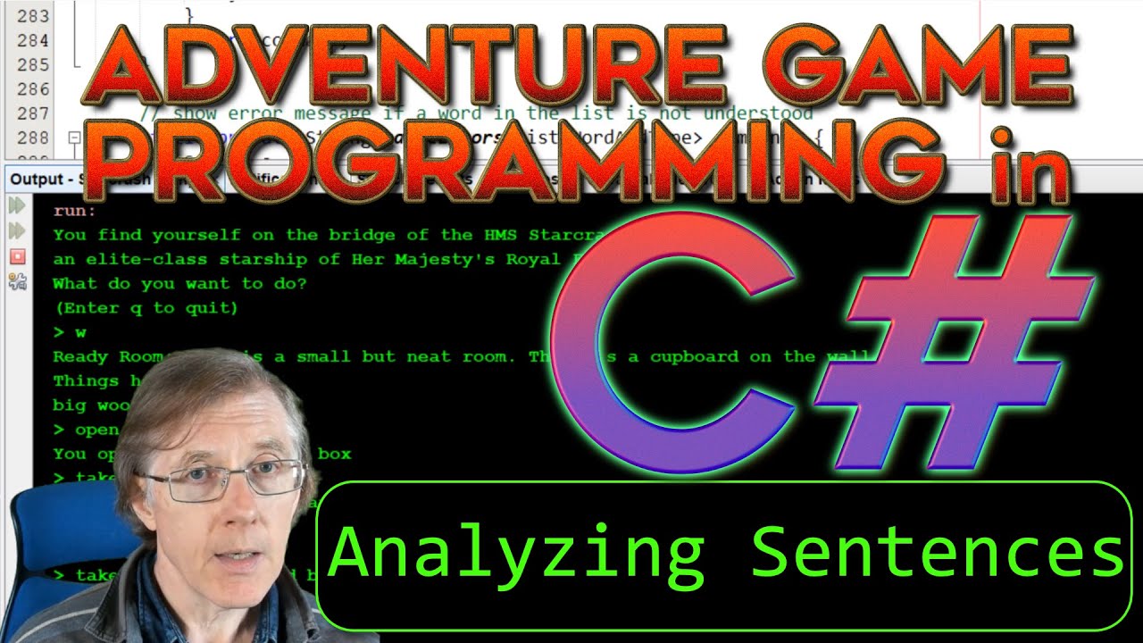 Write Adventure Games in C# - Analyzing Sentences