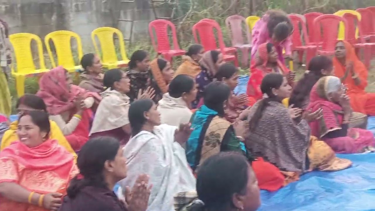 25/01/2026 को शिव चर्चा में भजन गाते हुये अजीत गुरु भाई 