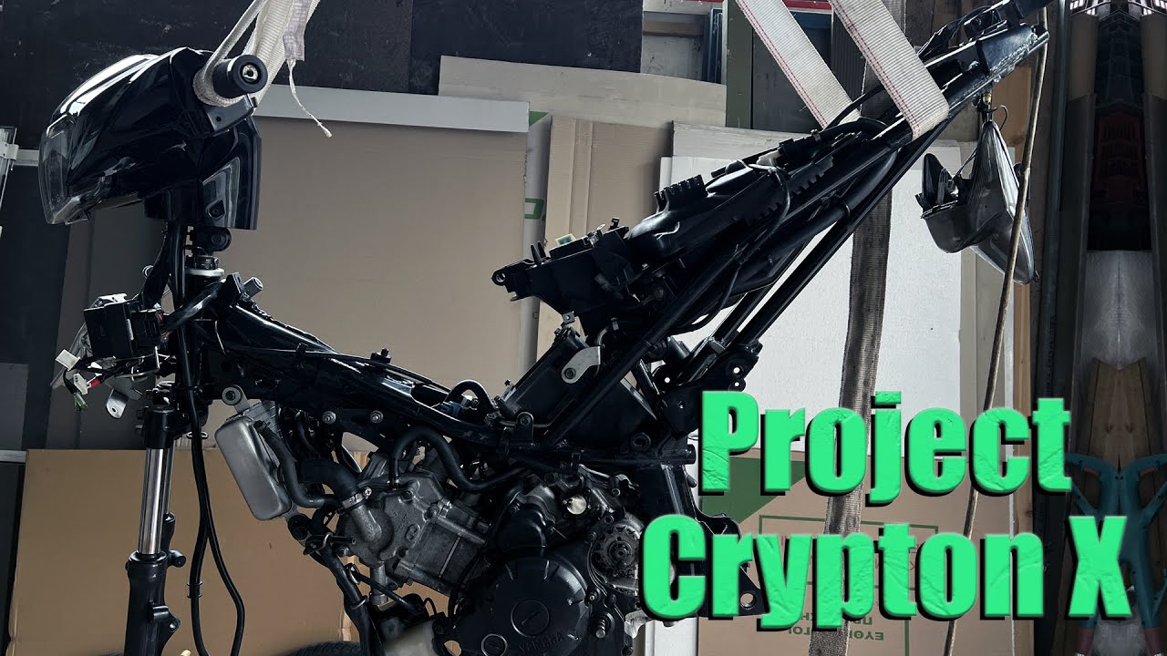 Συντήρηση σκελετού + περιφερικών Crypton X από σκουριές Mέρος 1ο | Niel Siganos