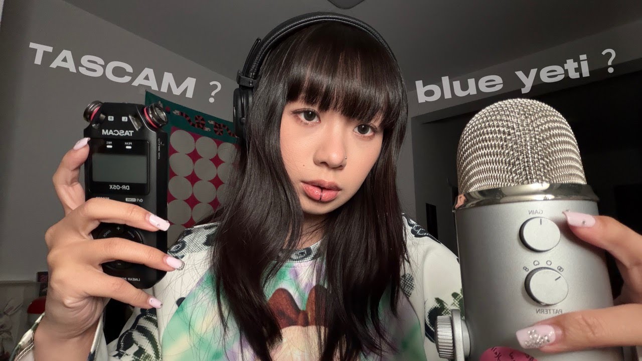 ASMR TASCAM vs. BLUE YETI, which trigger or mic you prefer?