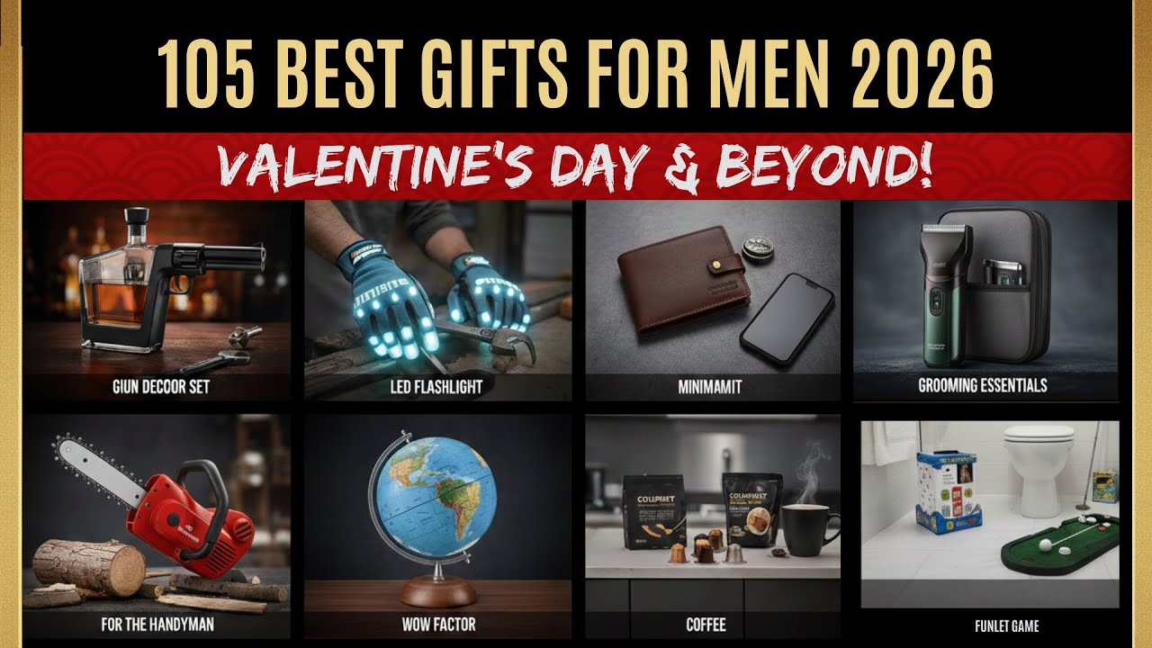 105 Best Gifts for Him 2026 ❤️ | The ONLY Guide You Need!