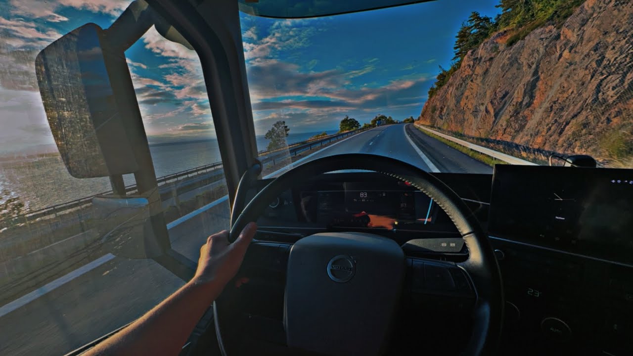 POV 🇸🇪 Truck Driving 2024 Volvo in Sweden