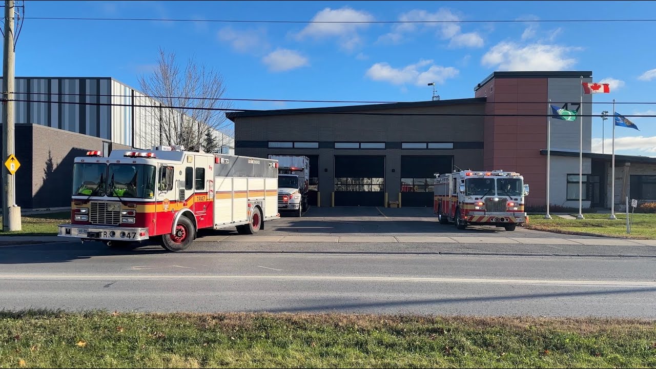 *EXCLUSIVE* Ottawa Fire Services Tech Rescue Response