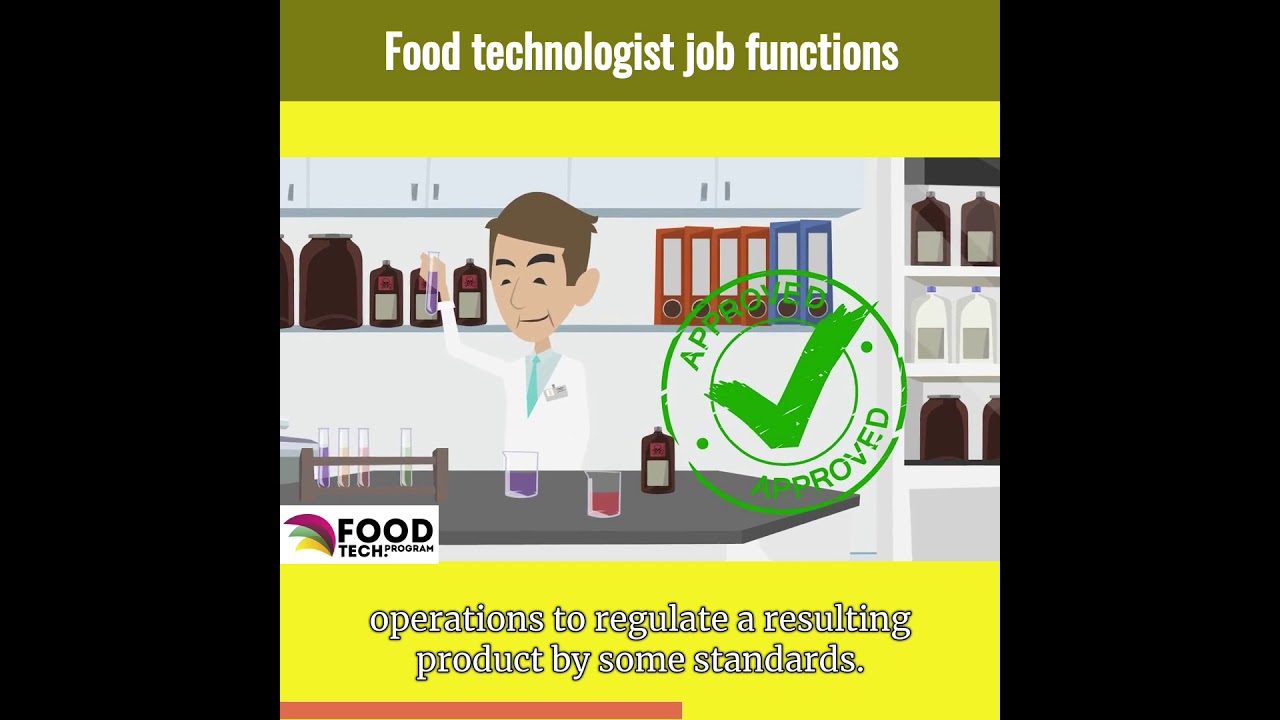 Food technologist job functions