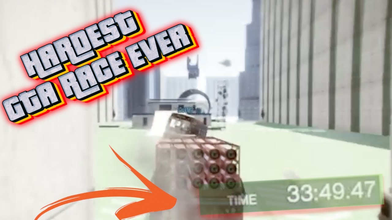 THE HARDEST GTA RACE EVER!!! (GTA RACING SERIES EPISODE 1)