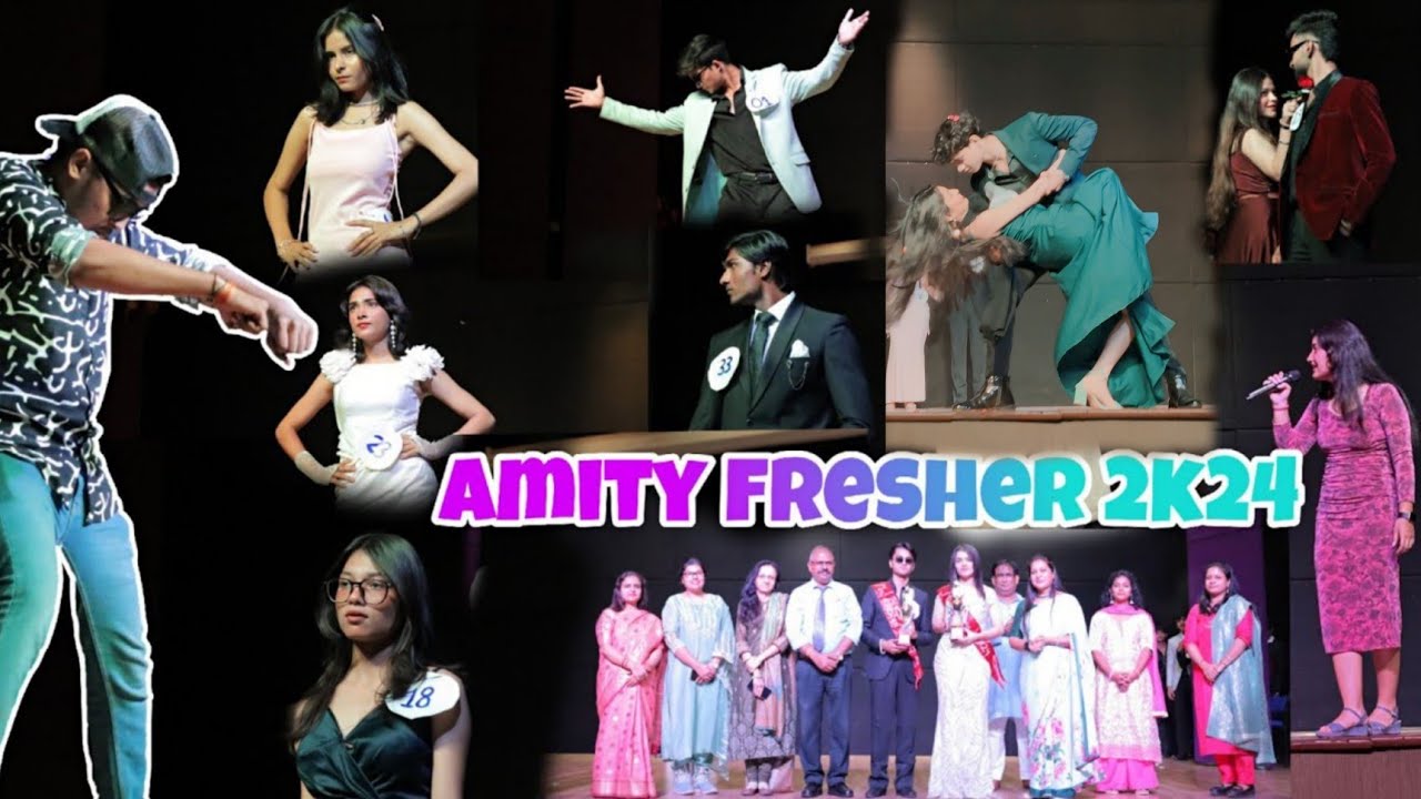 Amity Fresher Party 2024 😍 | Ramp Walk | Dance |Full Vlog | Beat Boy Mohit