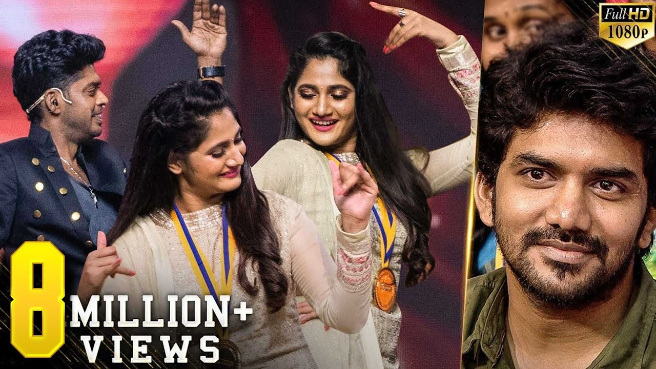 Losliya's Super Cute Kuthu Dance with Sandy Master!! Crowd Dance along!!