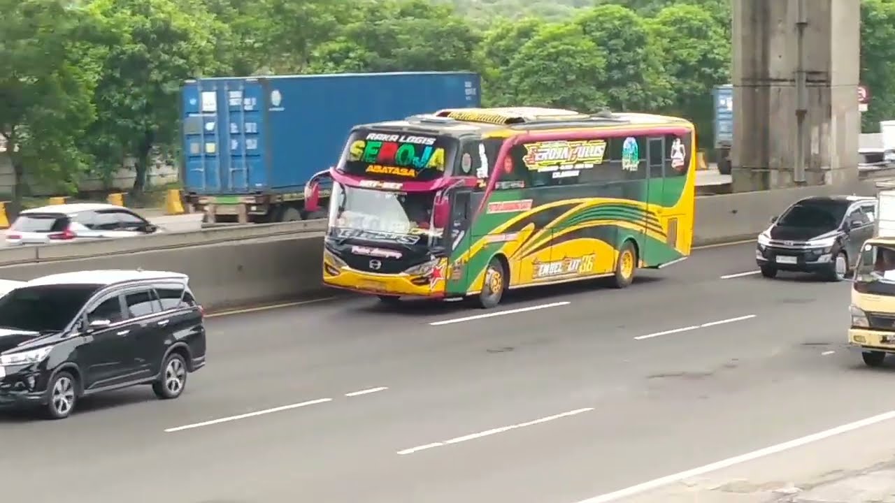🔥BACK TO KM 28‼️KONVOI SERU JAM PAGI ADA MARGONDA CITY, MONTEL, SATRIA JALASENA !! 