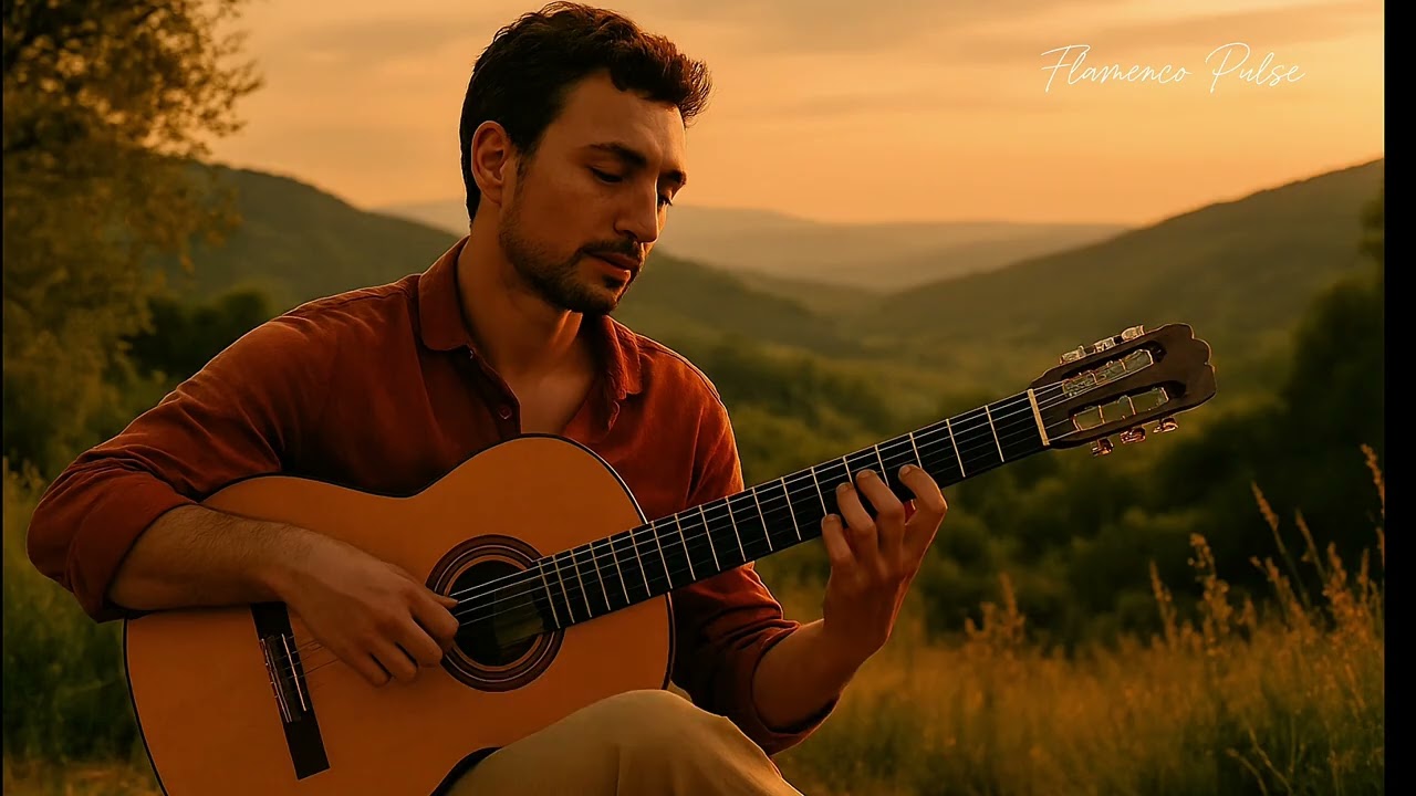 Spanish Flamenco Guitar Instrumental 🌹🎸| Relaxing Andalusian Music🍹🧘‍♂️