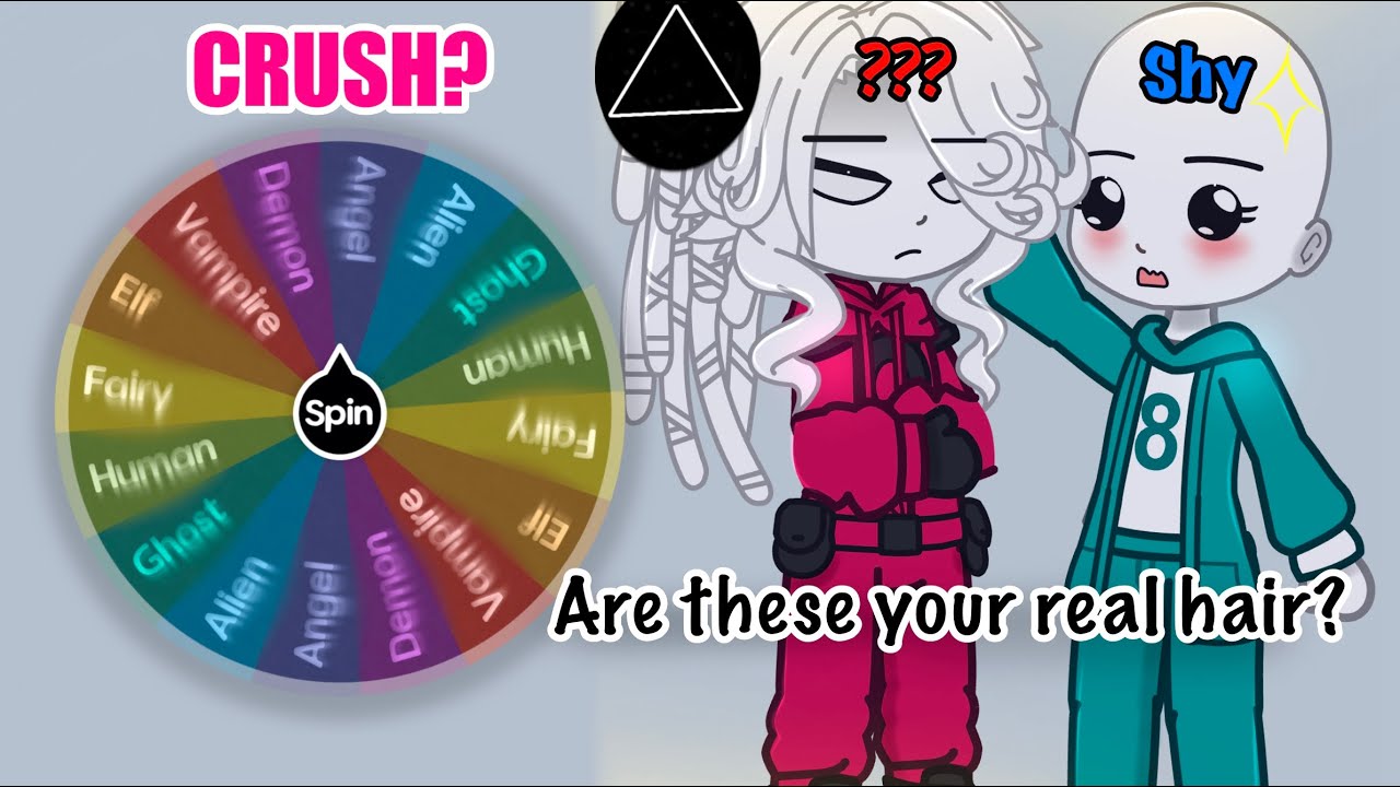 Making a Couple OC ✨|| BOLD x SHY [SQUID GAME EDITION](Spin The Wheel!) || Gacha Challenge