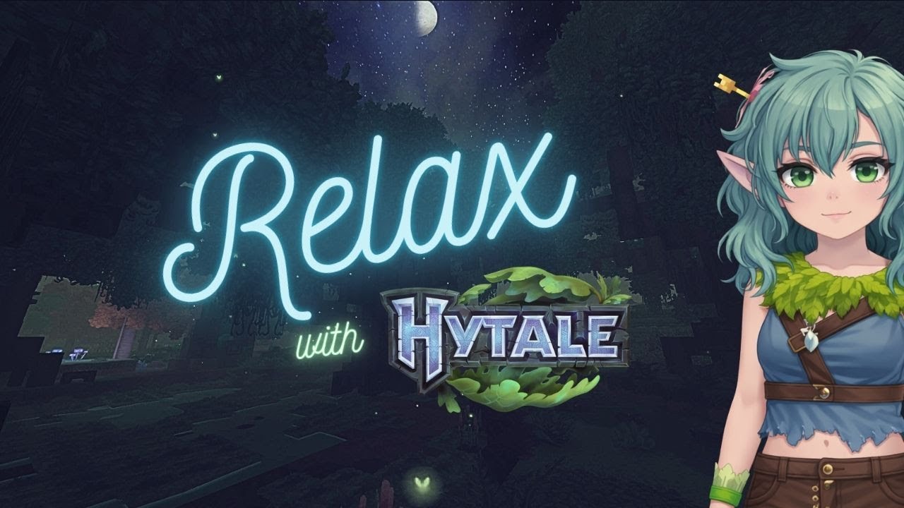 Relaxing Hytale Music for Study or Sleep – Ambiant Cozy Fantasy Vibes (No Talking, 2 Hours)