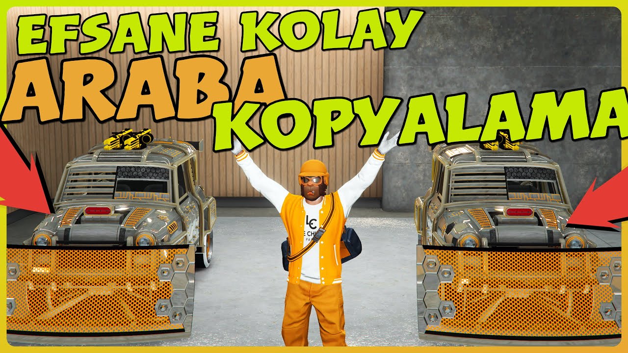 GTA ONLINE - YENİ EFSANE KOLAY ARABA KOPYALAMA 5 DAKİKADA $50.000.000 PARA KASMA YÖNTEMİ