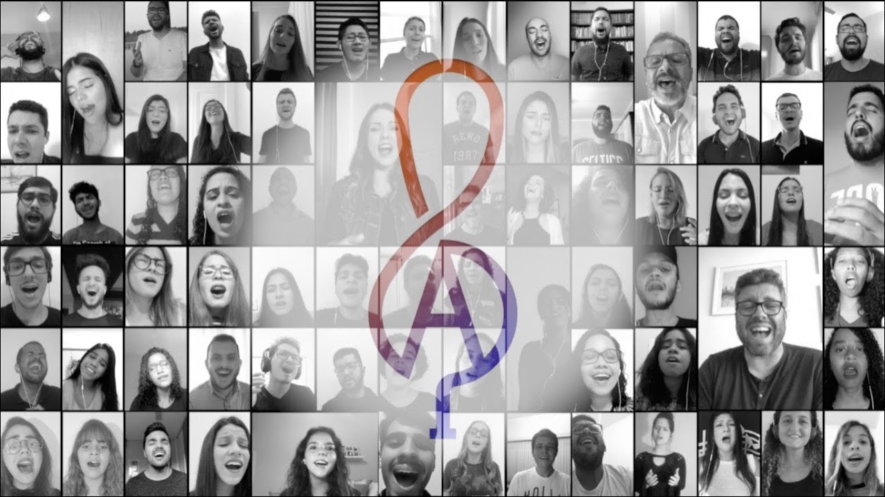 Coral UNASP | Eu Sei Que Ele Vive (Virtual Choir)