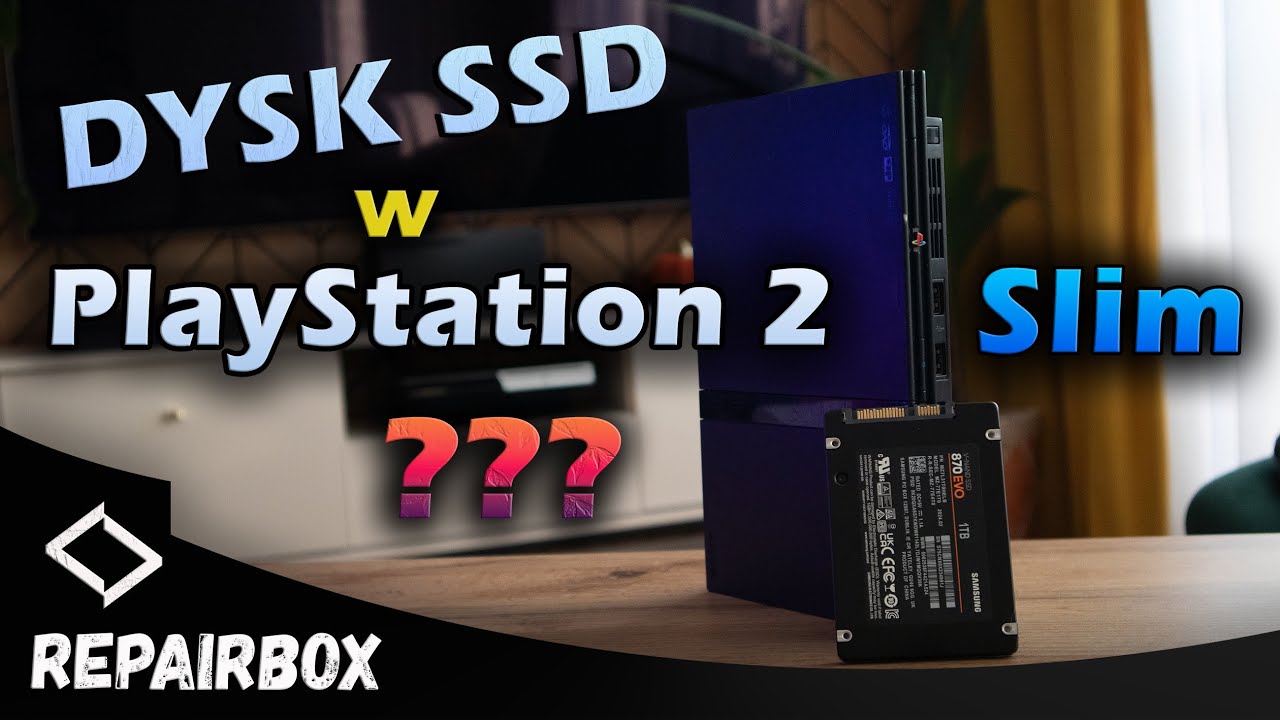 PS2 Slim upgrade: czytnik SD zamiast płyt (SCPH-70004)