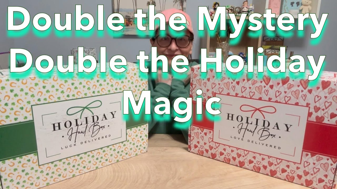 Unboxing Two Mystery Boxes From the Holiday Haul 🎁
