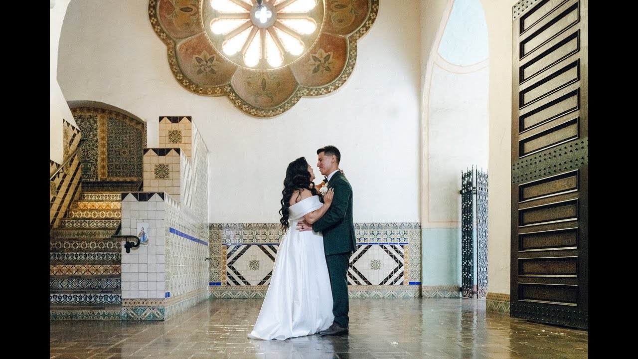 Santa Barbara, CA Courthouse Wedding | Michael & Ylyza