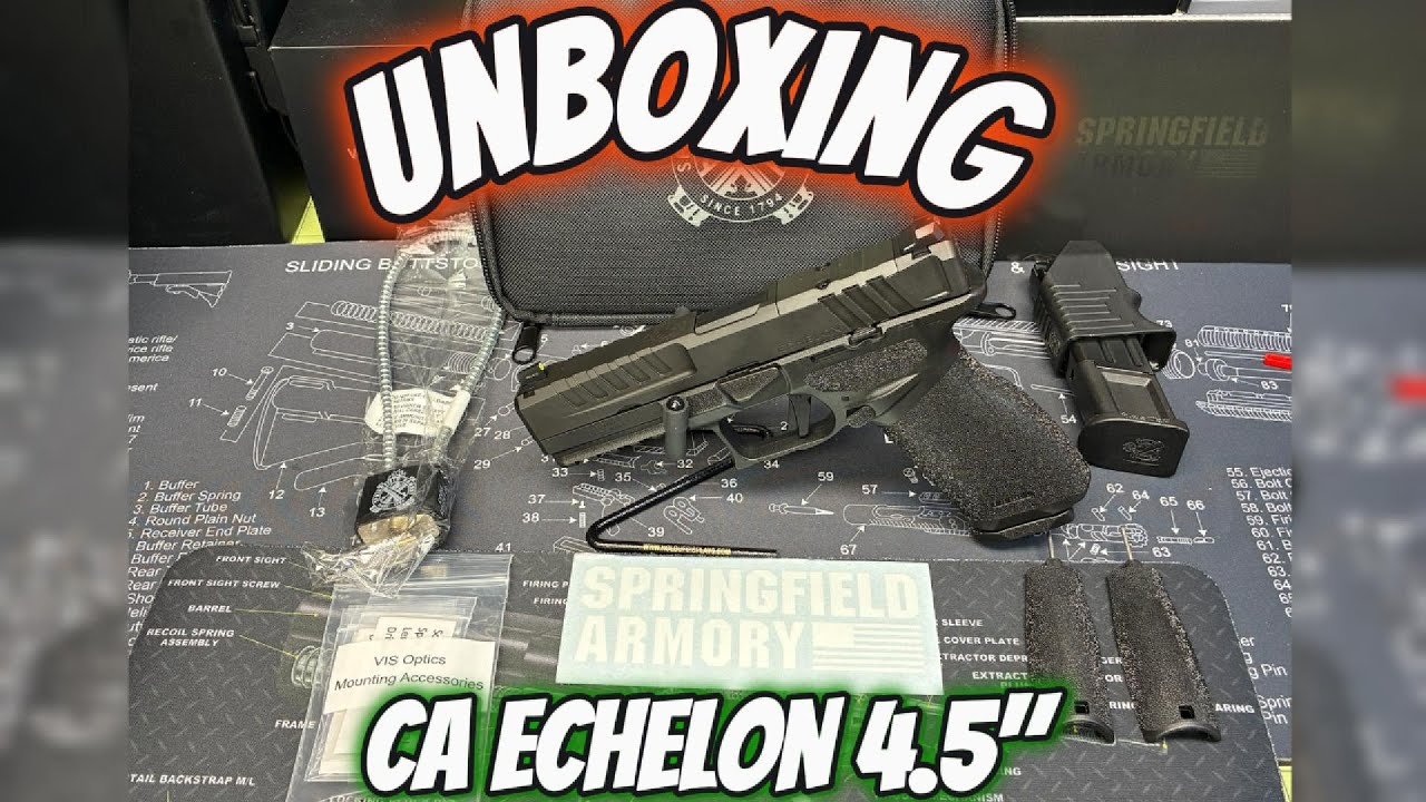Распаковка Echelon 4.5, совместимого с Springfield Armory California (S1-Ep30)