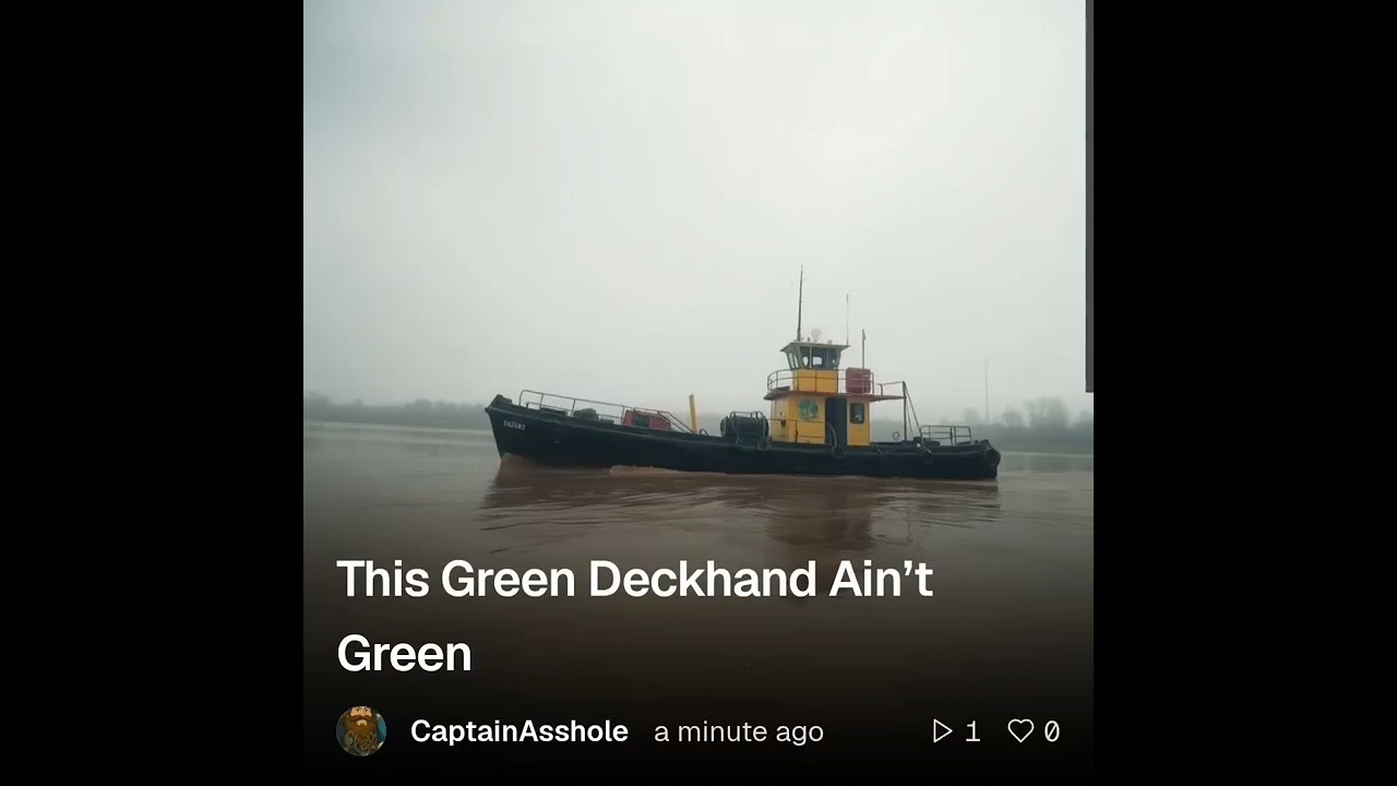This Green Deckhand Ain&rsquo;t Green No More