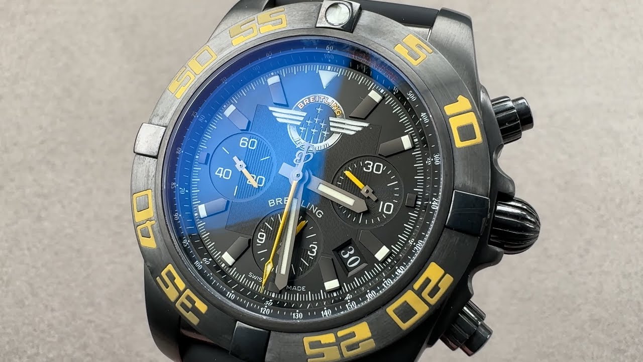 Breitling Chronomat Jet Team America Tour Limited Edition (MB01109PBD48153) Breitling Watch Review