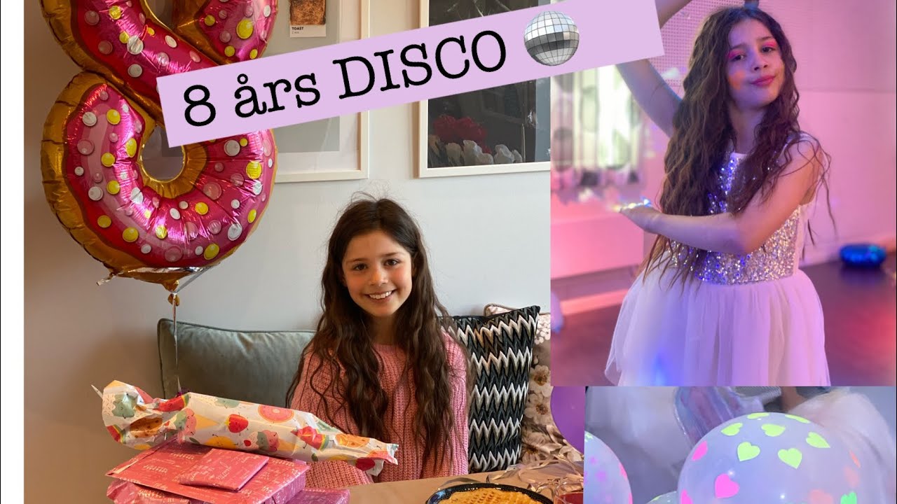 Vi firar Aurora 8 år med ett DISCO 🪩
