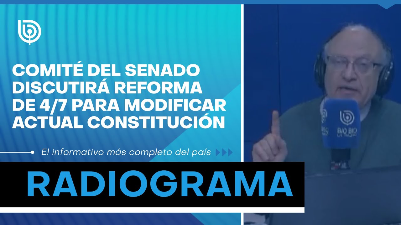 Comit&eacute; del Senado discutir&aacute; Reforma de 4/7 para modificar actual Constituci&oacute;n