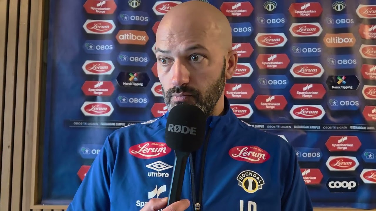 Sogndal trenar Luis Pimenta 