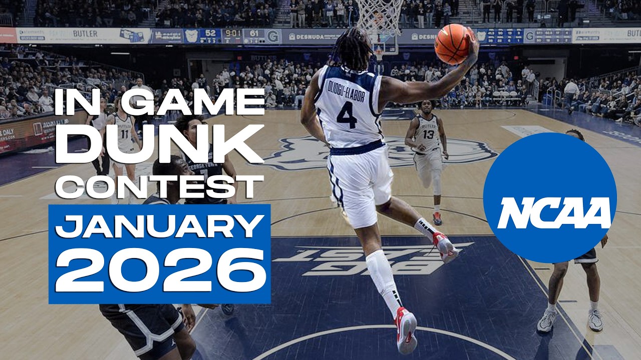 NCAA Top 10 In-Game Dunk Contest of January 2026