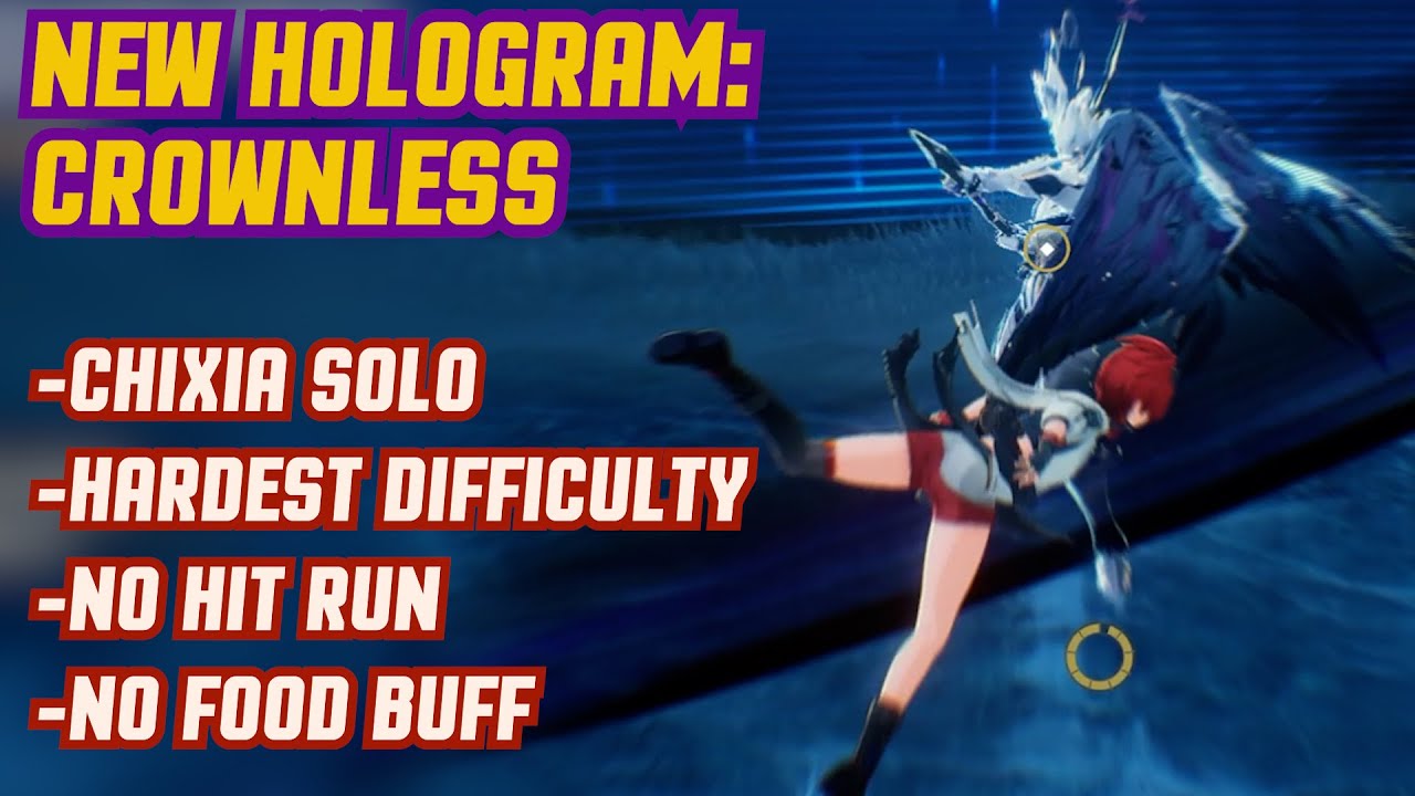 CHIXIA SOLO NEW CROWNLESS HOLOGRAM DIFFICULTY 6 (NO HIT)