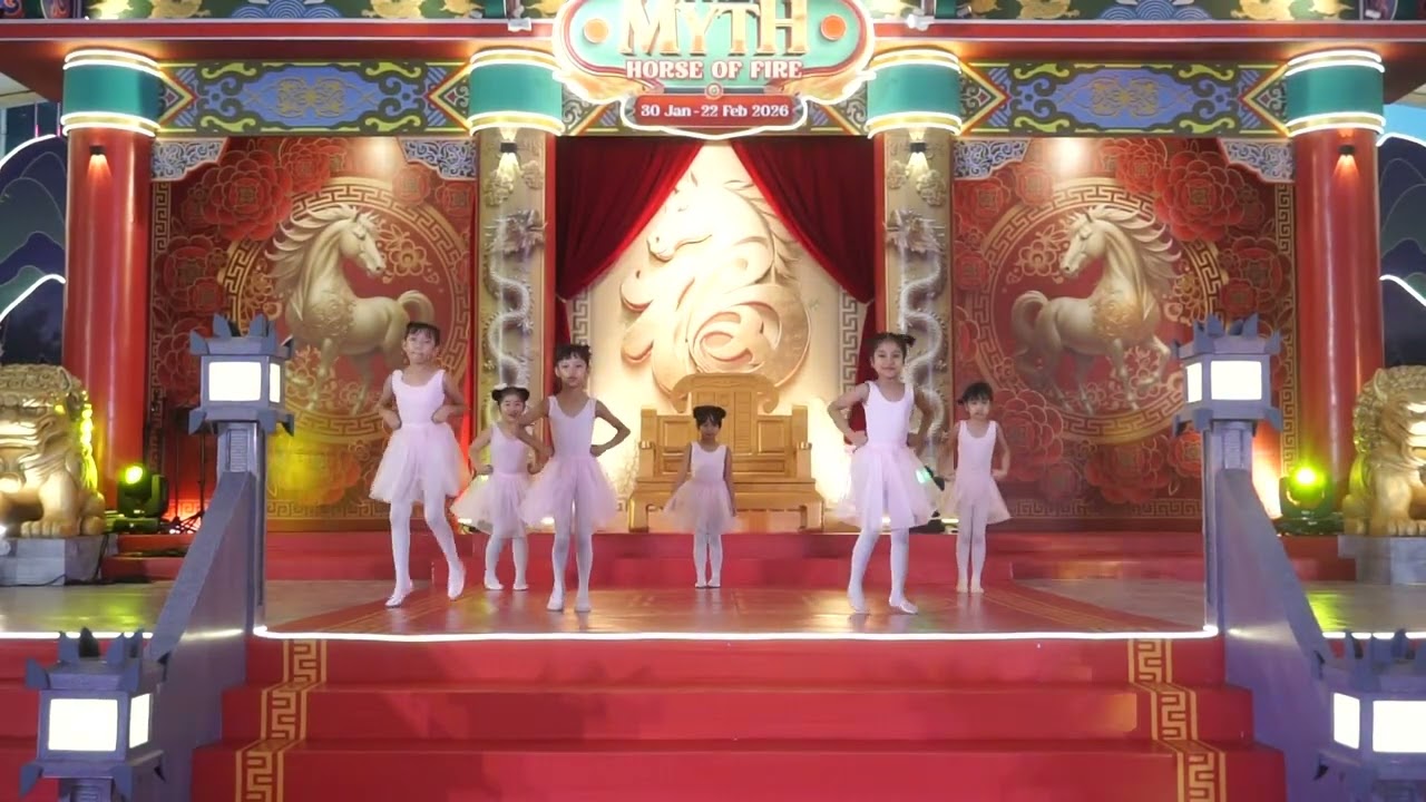 Performing Ballet Primary School at PCM Courtyard (14 February 2026)