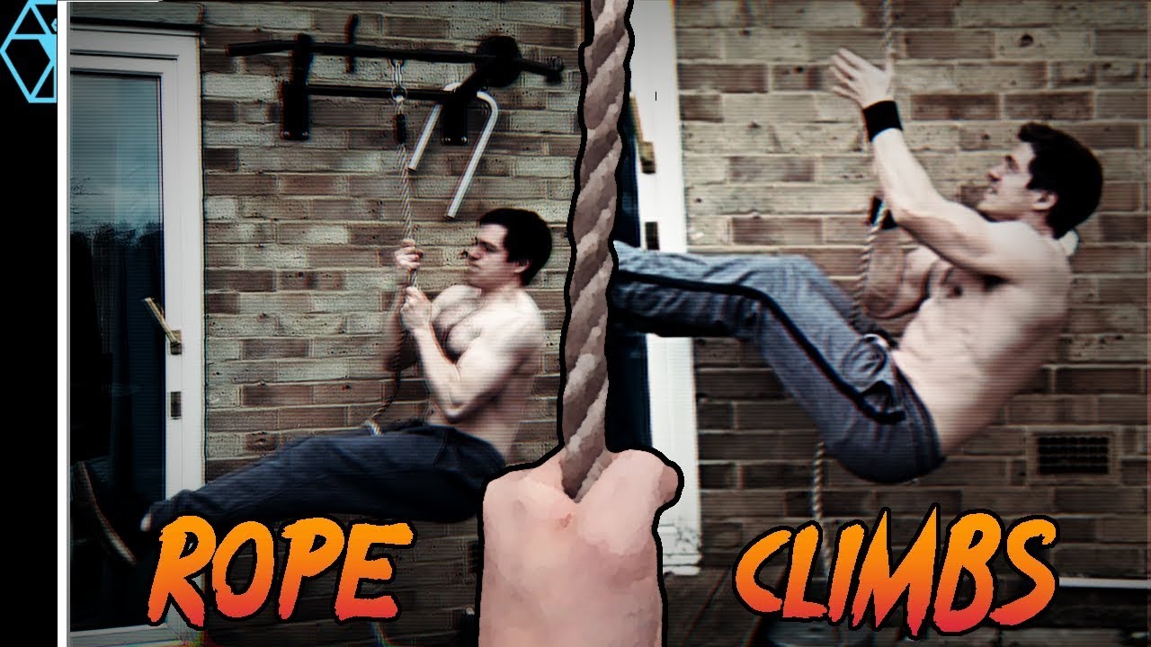 Rope Climbing - How to do it at Home for Crazy Results!