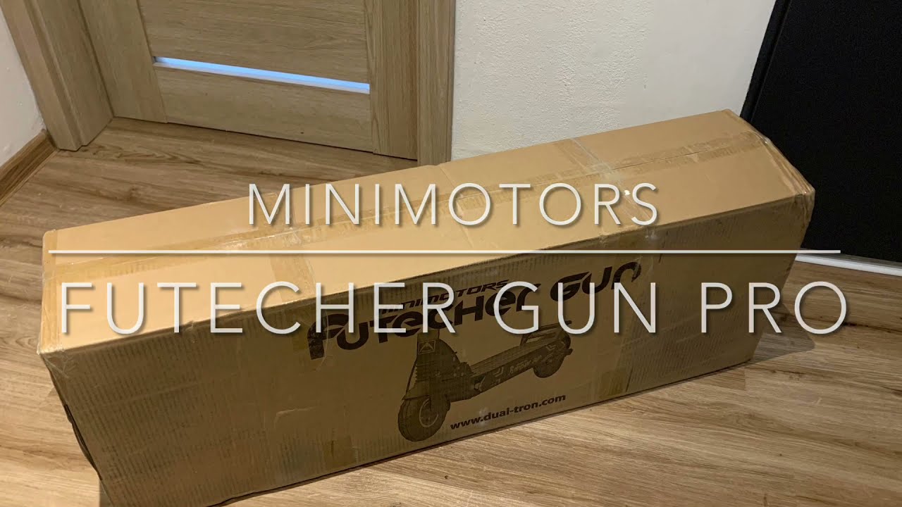 Unboxing Minimotors Futecher Pro 52V/20,8Ah - Fastest Electric Scooter With One Motor Under 22kg?