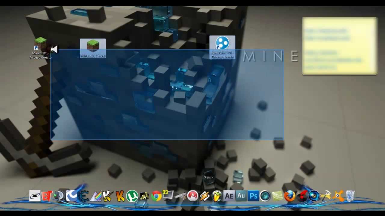 Como hacer un server de Minecraft 1.5 con hamachi Bien Explicado