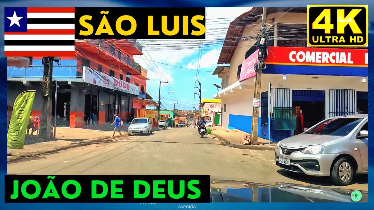 DIRIGINDO no BAIRRO JOÃO DE DEUS em SÃO LUIS do MARANHÃO | #goprohero12 ! #4k