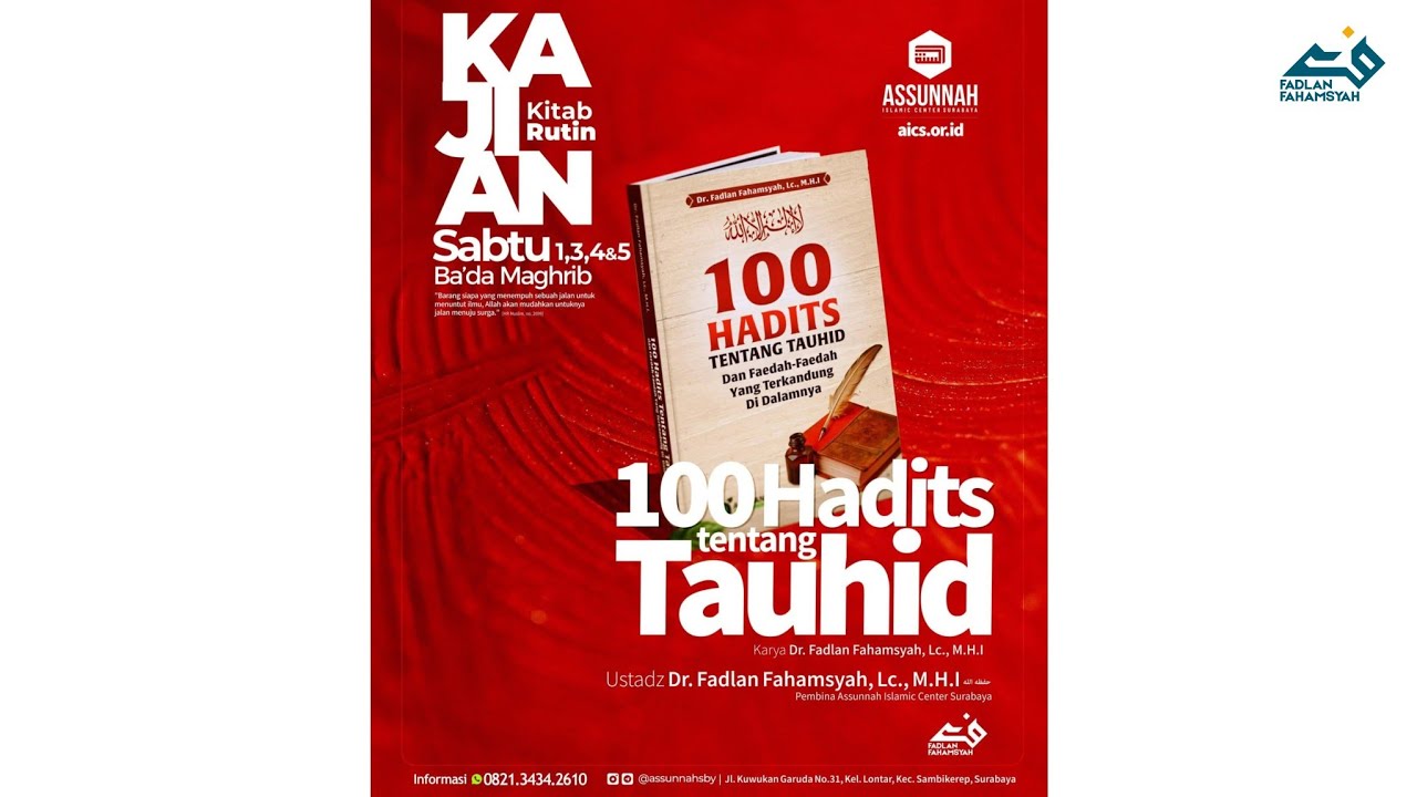 40 Hadits Tentang Tauhid